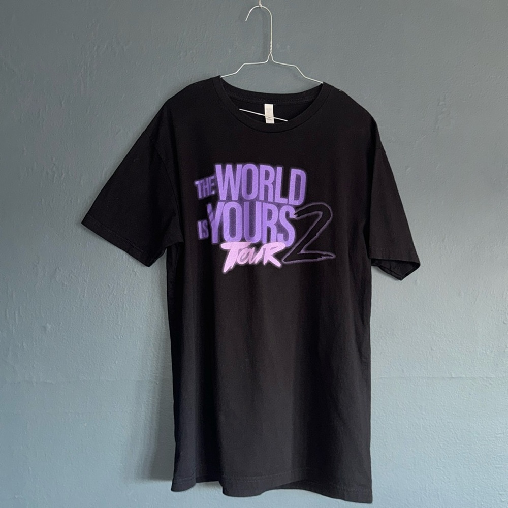 RICH THE KID THE WORLD IS YOURS 2 TOUR TEE MERCH MENS LARGE